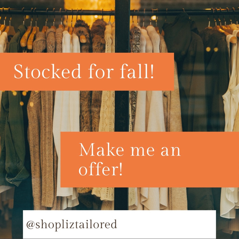 STOCKED FOR FALL!